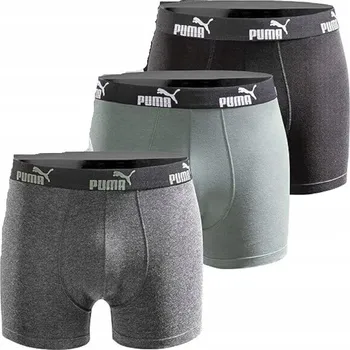 Pánské spodní prádlo Y7953 Puma pro každý den Spodní Prádlo Boxerky pánské 3 kusy (3pack) S