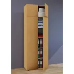 VCM Víceúčelová skříň Vandol I s dvířky včetně horního nástavce, buk 487950