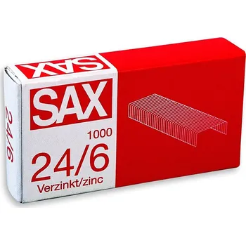 Spona do sešívačky Sešívací spony SAX 24/6 1000ks