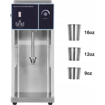 Stroj na zmrzlinu 400W, 4200 ot./min, komerční mixér na zmrzlinu SUS304