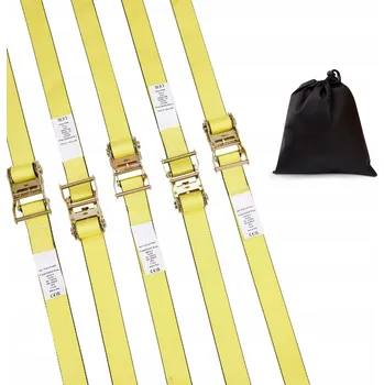 Upínací popruh SucceBuy Upínací popruhy 0,05x4,6M 8KS Polyester Ocel Uhlíková 40Mn 1995,8KG