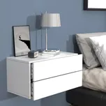 VCM Nástěnná zásuvka Usal L 60, bílá 487526