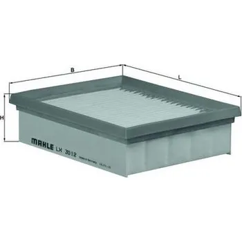 Vzduchový filtr Vzduchový filtr MAHLE LX 3012