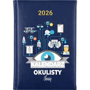 Kalendář Knižní kalendář 2026 A5 modrý