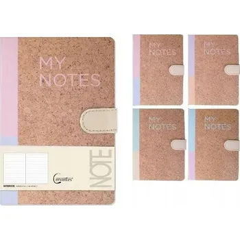 Zápisník Notes A5, vícebarevný