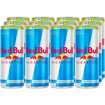 Energetický nápoj Energetický nápoj Red Bull bez cukru 250 ml obohacený ovocnou šťávou