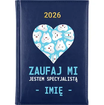 Kalendář Knižní kalendář 2026 A5 modrý