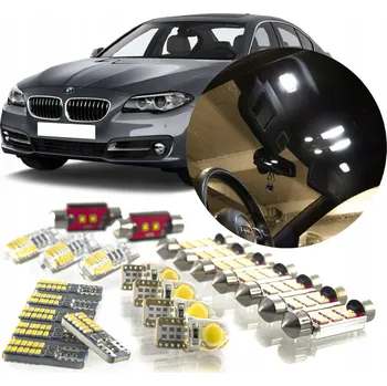 Osvětlení interiéru vozidel BMW F10 F11 Sada LED osvětlení interiéru