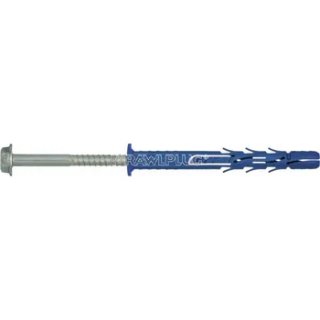 Vrták RAWLPLUG FF 1 Rámové hmoždinky rozpěrné KLÍČ + TORX 10x100 mm 25 ks