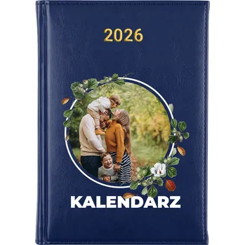 Kalendář Knižní kalendář 2026 A5 modrý
