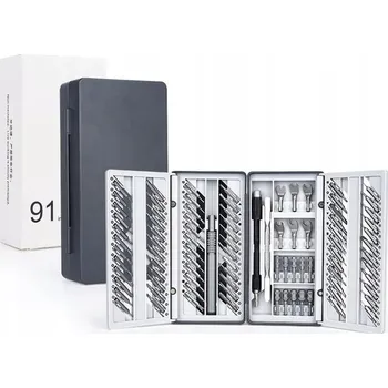 Šroubovák Precizní šroubováky s vyměnitelnými hroty, magnetické bity, sada 91 v 1