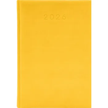 Kalendář Knižkový kalendář 2026 A5 žlutý