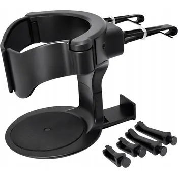 Držák na kelímek GSM-Hurt černý s regulací ABS EVA