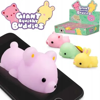 Rozkošní mazlíčci mačkací hračky Giant squishy buddies