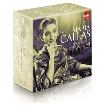 Zahraniční hudba 15CD Maria Callas: The Complete Puccini Studio Recordings 2008