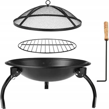 OHNIŠTĚ ZAHRADNÍ GRIL MÍSA OHNIŠTĚ 56CM VELKÉ