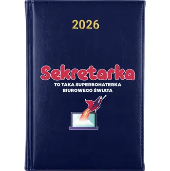 Kalendář Knižní kalendář 2026 A5 modrý