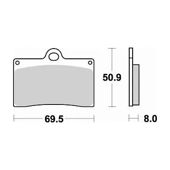 BRAKING desky 688SM1 2H22791446