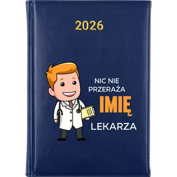 Kalendář Knižní kalendář 2026 A5 modrý