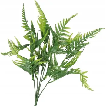 umělá květina KAPRADÍ UMĚLÉ UMĚLÉ KVĚTY KYTICE HUSTÉ VĚTVIČKY LISTY 36CM