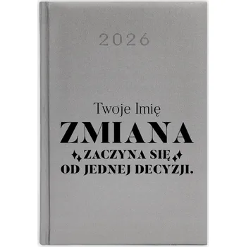Kalendář Knižkový kalendář 2026 A5 stříbrný
