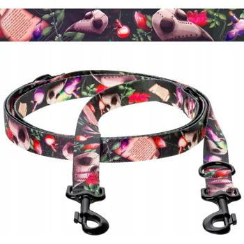 Vodítko pro psa VODÍTKO univerzální 240 cm pro štěně psa do 6 kg Ukory RŮŽOVÁ