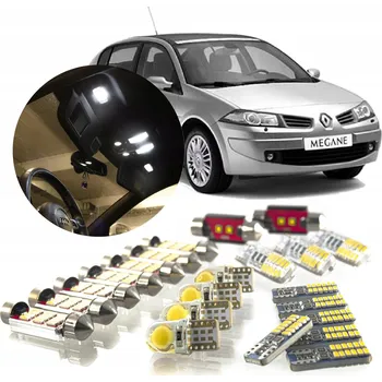 Osvětlení interiéru vozidel RENAULT MEGANE 2 - Sada LED osvětlení interiéru! VIP
