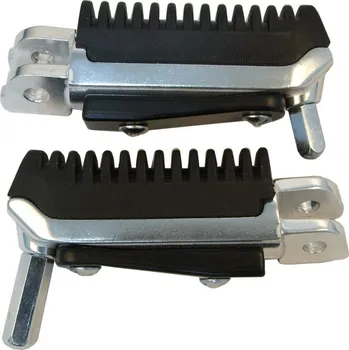 EMGO přední stupačky (řidiče) SUZUKI GSX 1300R HAYABUSA 97-07 (sada pravá+levá)