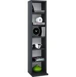 VCM Regál Elementa, černý 758498