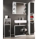 VCM 4dílná koupelnová sada Zalo III, černá 486394