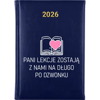 Kalendář Knižní kalendář 2026 A5 modrý