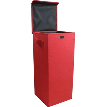 Koš na prádlo VCM Box Dreso L, červená 486357