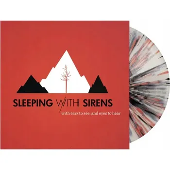 Zahraniční hudba WITH EARS TO SEE & EYES TO HEAR (BONE/RED-BLACK SPLATTER VINYL) SLEEPING WITH SIRENS Vinylová Deska
