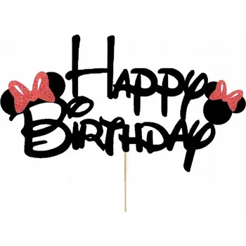 Obraz TOPPER dekorace na dort Minnie Mouse piker