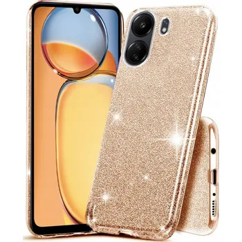 Pouzdro na mobilní telefon Zadní Kryt Hero Case pro Xiaomi Redmi 13C zlatý