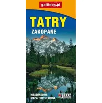 Literární cestopis Mapa kieszonkowa Tatry, Zakopane laminowana - praca zbiorowa