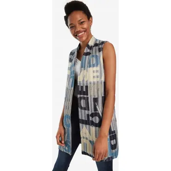 Podprsenka DESIGUAL BAREVNÝ KARDIGAN SE VZOREM (M)