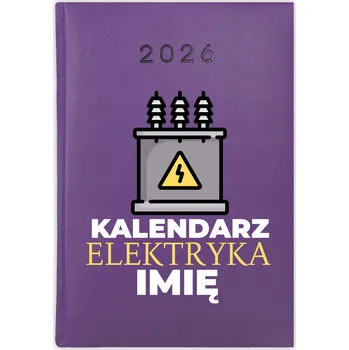 Kalendář Knihový kalendář 2026 A5 fialový