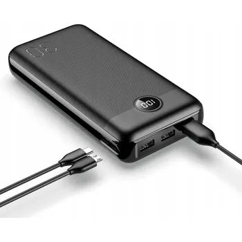 Powerbanka Powerbanka Veger 30000 mAh černá