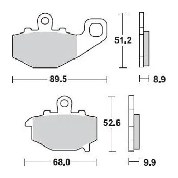 BRAKING desky 775SM1 2H16929456