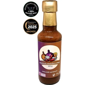 Omáčka chilli-semena Cibulová omáčka s chilli