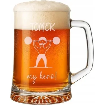 Sklenice Pivní krýgle AzaliaDesign 620 ml 1 ks