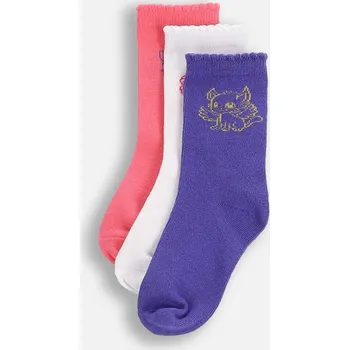 Dětské dlouhé Ponožky pro dívky, sada 3 kusů 023/026 Coccodrillo ZC5