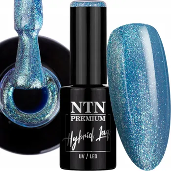 Lak na nehty Hybridní lak LED/UV Gel Polish Blues Č. 501 Limited Edition NTN 5g