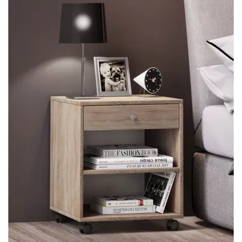 Noční stolek VCM Noční stolek Rolda, sonoma dub 761396