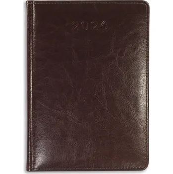 Diář Knižní kalendář 2026 B5 Scriba hnědý