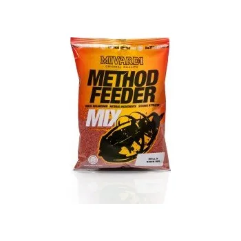 Návnadová surovina Návnada Mivardi 1 kg METHOD FEEDER MIX