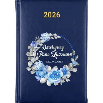 Kalendář Knižní kalendář 2026 A5 modrý