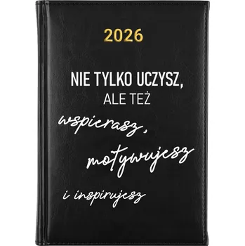 Kalendář Knižkový kalendář 2026 A5 černý