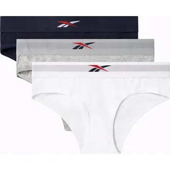 Kalhotky Dámské spodní Kalhotky REEBOK 3PACK MIX CANDY-AW24-MIX L